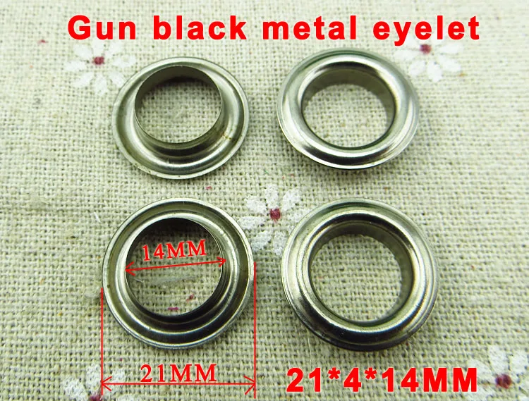 50PCS 21*4*14MM gun black EYELET button sewing clothes accessory buttons handbag eyelets ME-038G
50PCS 21*4*14MM gun black EYELET button sewing clothes accessory buttons handbag eyelets ME-038G