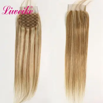 Liweike Color P8/613 Straight Hair 4*4 Lace Closure 100% Brazilian Remy Human Hair Full Ends Frontal Free Part With Baby Hair
Liweike Color P8/613 Straight Hair 4*4 Lace Closure 100% Brazilian Remy Human Hair Full Ends Frontal Free Part With Baby Hair