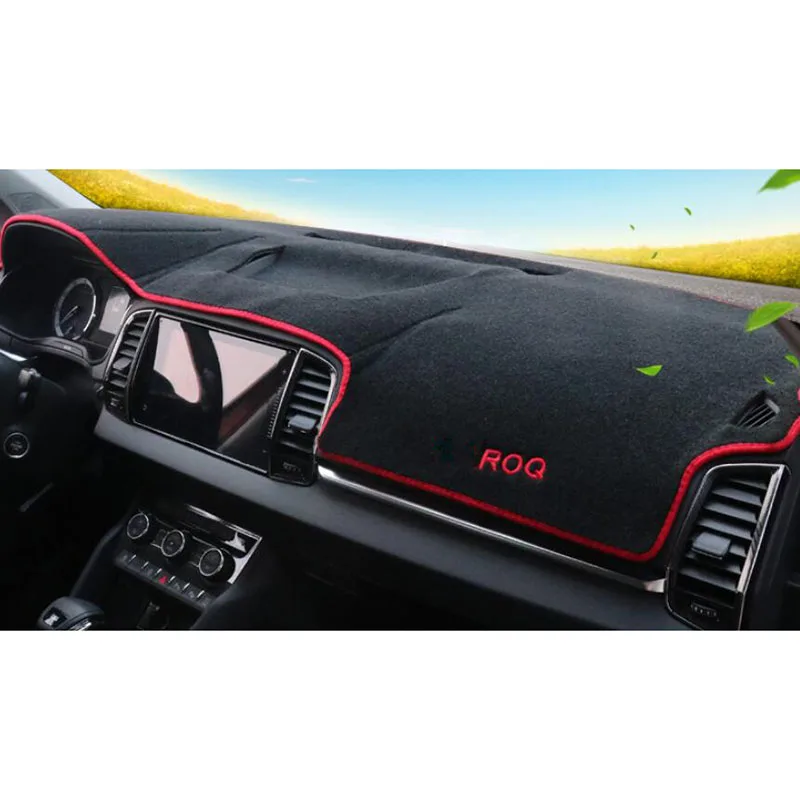 STYO Car dashboard cover Mats Avoid light pad Instrument platform desk Carpets for left hand drive SKODA1 Karoq 2017 2018
STYO Car dashboard cover Mats Avoid light pad Instrument platform desk Carpets for left hand drive SKODA1 Karoq 2017 2018