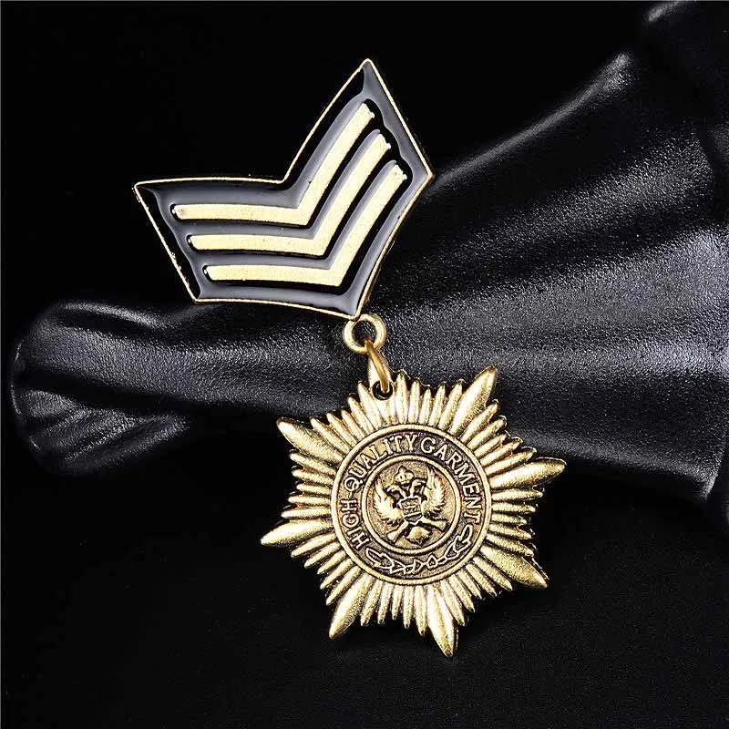 MISANANRYNE Vintage Men/Women Clothes Jewelry locomotive Star Badge Brooches Men's Suits Accessories Lapel Pin Tone Brooch Pins
MISANANRYNE Vintage Men/Women Clothes Jewelry locomotive Star Badge Brooches Men's Suits Accessories Lapel Pin Tone Brooch Pins