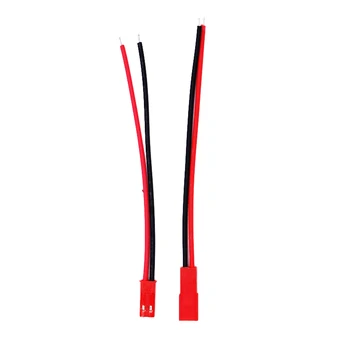 

10 Pairs 100mm 150mm JST Connector Plug Cable Line Male+Female for RC BEC Lipo Battery 20%off