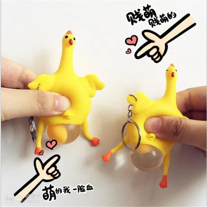 Squishy Antistress Rising Mini Scream Hens chick chickens Extrusion Egg Healing Hand Press Keychain Toy Kids Fun Stress Reliever
Squishy Antistress Rising Mini Scream Hens chick chickens Extrusion Egg Healing Hand Press Keychain Toy Kids Fun Stress Reliever