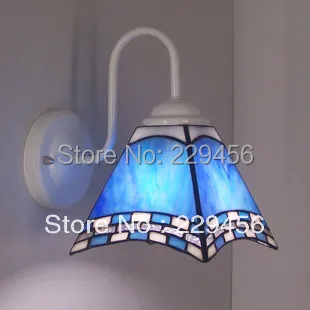 Tiffany Stained Glass Square Wall Lamp Mediterranean Sea Bedroom Mirror Bathroom Cabinet Wall Sconce E27 110-240V
Tiffany Stained Glass Square Wall Lamp Mediterranean Sea Bedroom Mirror Bathroom Cabinet Wall Sconce E27 110-240V