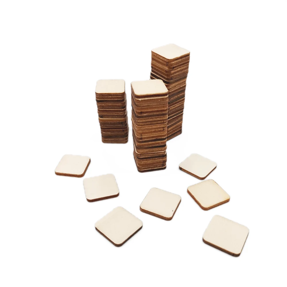 100pcs 10mm 0.39inch Unfinished Wood Cutout Pieces for Crafts - 12 Pack Blank Square Natural Rustic Wood Ornaments
100pcs 10mm 0.39inch Unfinished Wood Cutout Pieces for Crafts - 12 Pack Blank Square Natural Rustic Wood Ornaments
