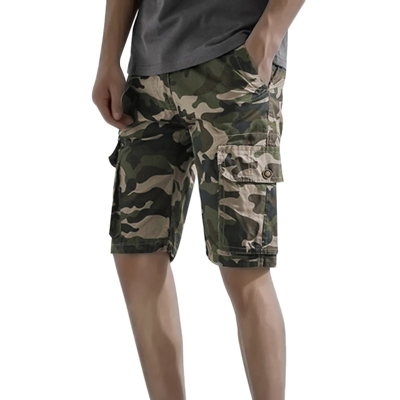 Men Brand Camo Cargo Shorts Casual Pockets Loose Military Short Pants 2019 Summer Fashion Camouflage Print Work Shorts Plus Size
Men Brand Camo Cargo Shorts Casual Pockets Loose Military Short Pants 2019 Summer Fashion Camouflage Print Work Shorts Plus Size