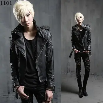 2019 New Rivet Casual Long Sleeve Motorcycle Leather Jacket Solid Color Slim Short
2019 New Rivet Casual Long Sleeve Motorcycle Leather Jacket Solid Color Slim Short