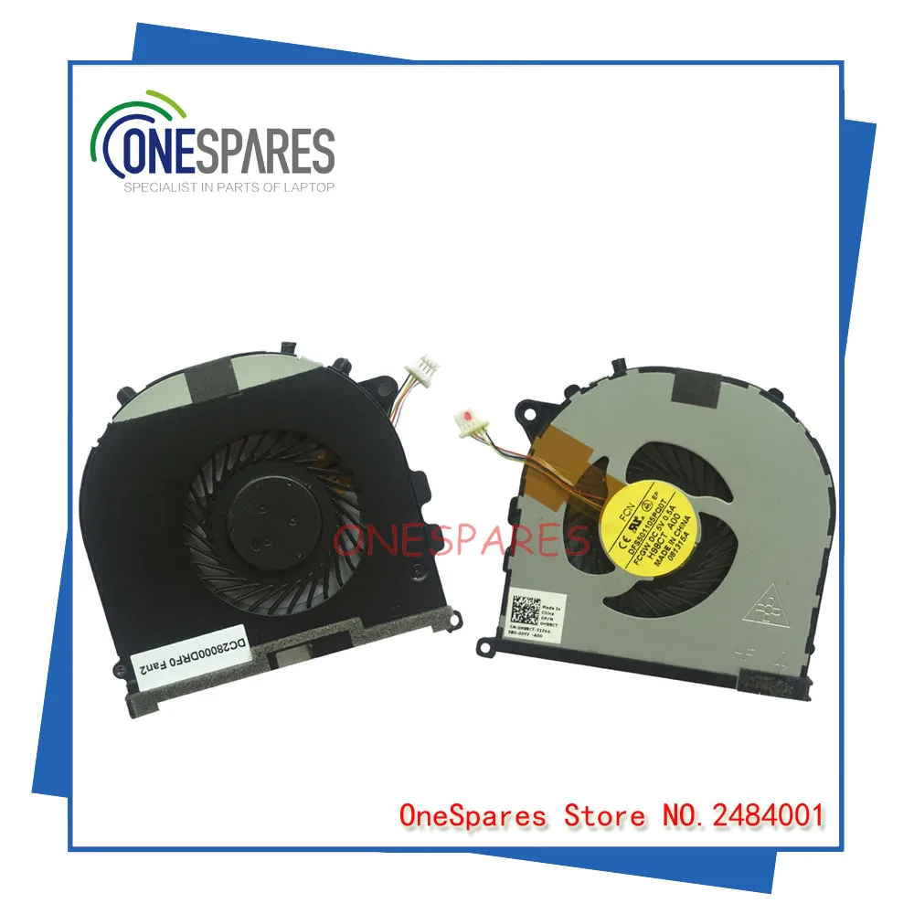 New Original Laptop For Genuine DELL XPS 15 9530 For Precision M3800 15.6 CPU cooling Fan H98CT 0H98CT DC28000DRF0 DFS501105PQ0T
New Original Laptop For Genuine DELL XPS 15 9530 For Precision M3800 15.6 CPU cooling Fan H98CT 0H98CT DC28000DRF0 DFS501105PQ0T
