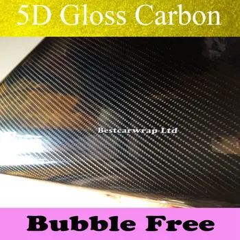 5D Gloss Ultra Shining BLACK Carbon Fibre Vinyl Wrap Film Air Bubble Free Like Real Carbon sheets Size sticker :1.52*20m/Roll
5D Gloss Ultra Shining BLACK Carbon Fibre Vinyl Wrap Film Air Bubble Free Like Real Carbon sheets Size sticker :1.52*20m/Roll