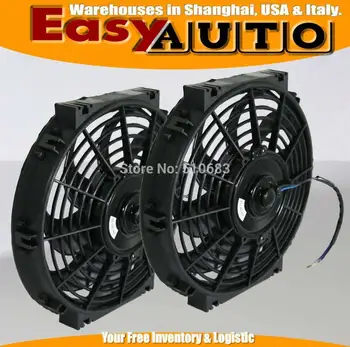 Twin SLIM 10" Pull/Push Racing Radiator Engine Bay Cooling Fan fit for all vehicle
Twin SLIM 10" Pull/Push Racing Radiator Engine Bay Cooling Fan fit for all vehicle
