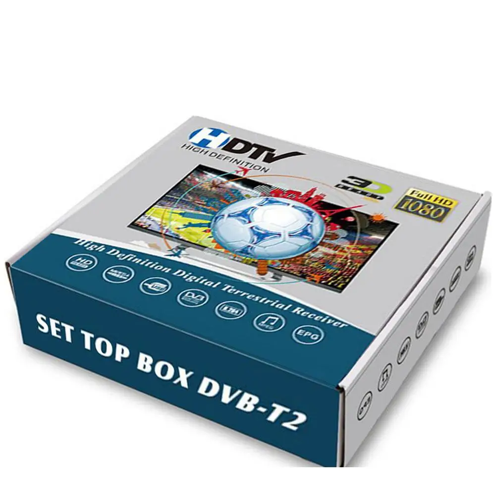 Newest DVB-T2 K3 Terrestrial Receiver FULL HD Digital TV Tuner Receptor MPEG4 T2 H.264 Terrestrial TV Receiver Set Top Box r20
Newest DVB-T2 K3 Terrestrial Receiver FULL HD Digital TV Tuner Receptor MPEG4 T2 H.264 Terrestrial TV Receiver Set Top Box r20