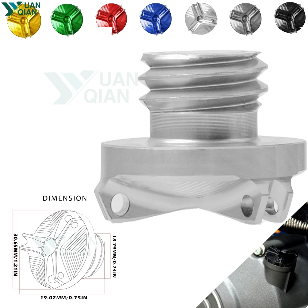 For Suzuki LT-R450 2006 2007 2008 2009 Motorcycle accessories M20*2.5 Engine Oil Filter Cup Plug Cover Screw
For Suzuki LT-R450 2006 2007 2008 2009 Motorcycle accessories M20*2.5 Engine Oil Filter Cup Plug Cover Screw