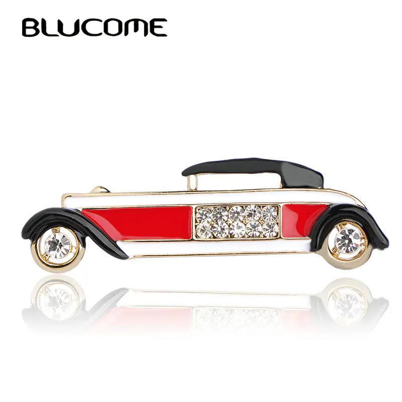 Blucome Fashion Car Brooch Gold-color Red Enamel Crystals Brooches Girls Kids Gifts Jewelry Suit Collar Sweater Accessories Pins
Blucome Fashion Car Brooch Gold-color Red Enamel Crystals Brooches Girls Kids Gifts Jewelry Suit Collar Sweater Accessories Pins