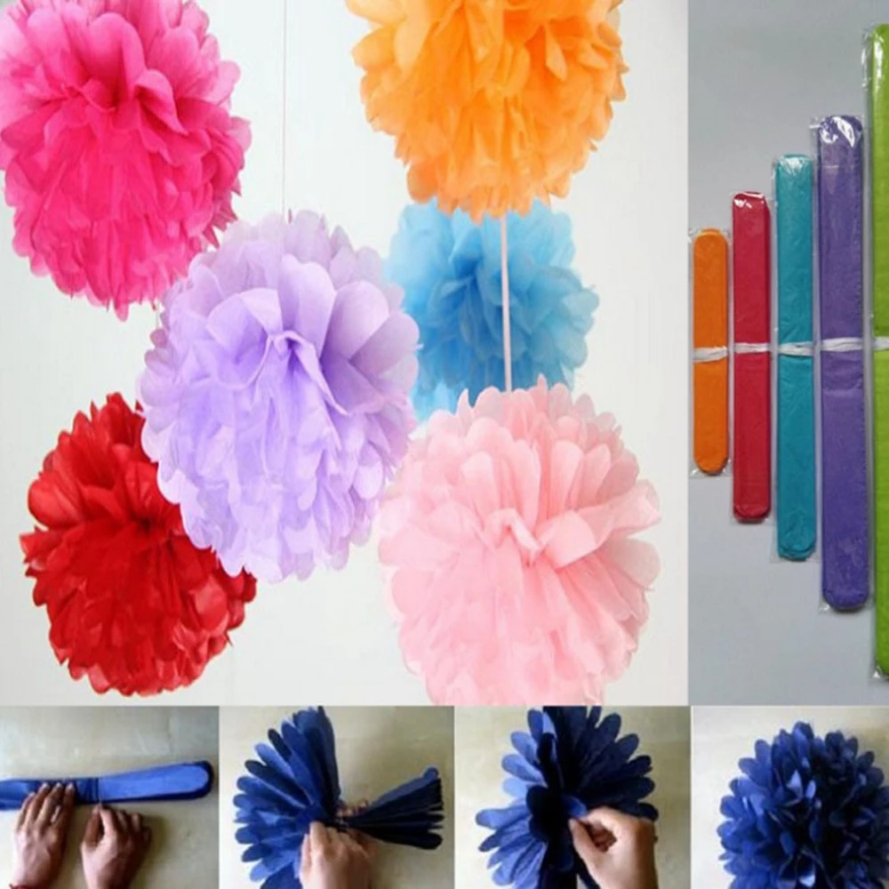 1pcs 20cm Paper artificial PomPom Tissue Balls Flowers for Home Wedding Party Decoration Pompon Bobble Pom Pom crafts Supplies
1pcs 20cm Paper artificial PomPom Tissue Balls Flowers for Home Wedding Party Decoration Pompon Bobble Pom Pom crafts Supplies