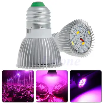 28W Full Spectrum E27 28pcs LED Led Grow Light Growing Lamp Bulb For Flower Plant in Greenhouse Growbox Grow Tent MAR27_25 
28W Full Spectrum E27 28pcs LED Led Grow Light Growing Lamp Bulb For Flower Plant in Greenhouse Growbox Grow Tent MAR27_25