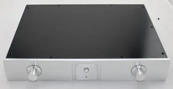 WA1 Aluminum enclosure Preamp chassis Powr amplifier case/box size 313*425*70MM
WA1 Aluminum enclosure Preamp chassis Powr amplifier case/box size 313*425*70MM