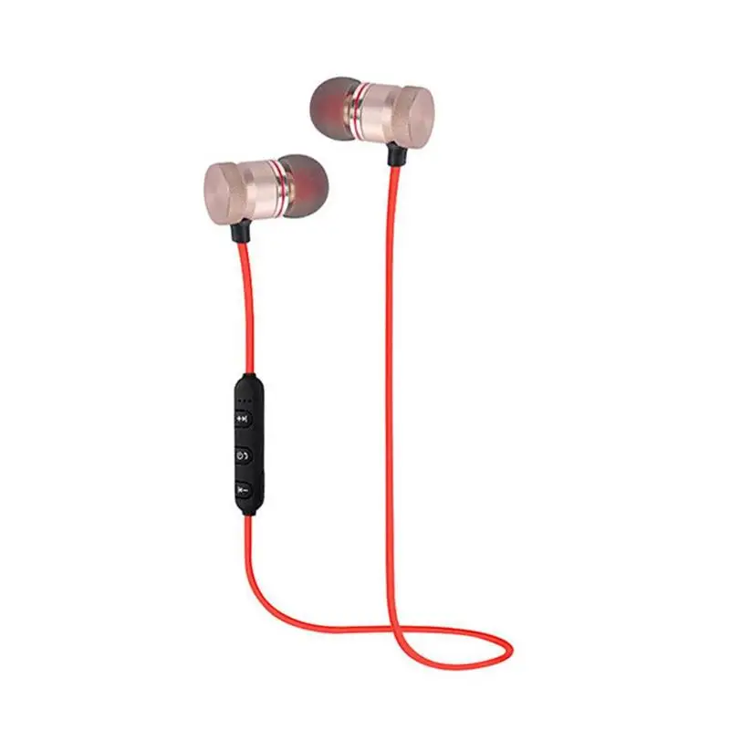 XT6 Wireless Headphone Bluetooth 4.1 Earphone Metal Magnetic Stereo Magnet Headset Internal USB charging cable Sport Sweatproo
XT6 Wireless Headphone Bluetooth 4.1 Earphone Metal Magnetic Stereo Magnet Headset Internal USB charging cable Sport Sweatproo