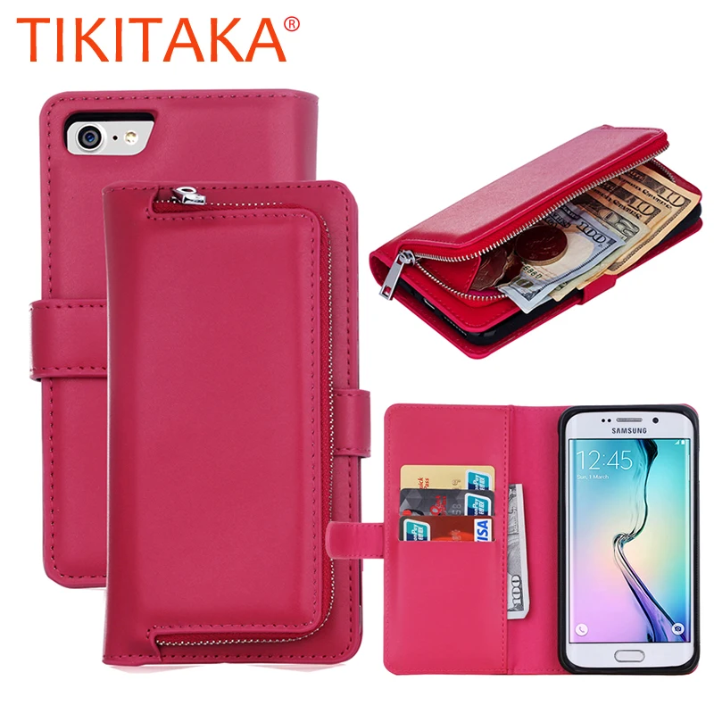 Leather Flip For Iphone 7 6 6s Plus Cover 2 in 1 Multifunction Wallet Case For Samsung Galaxy S5 S6 S7 edge S8 Plus Phone bag
Leather Flip For Iphone 7 6 6s Plus Cover 2 in 1 Multifunction Wallet Case For Samsung Galaxy S5 S6 S7 edge S8 Plus Phone bag