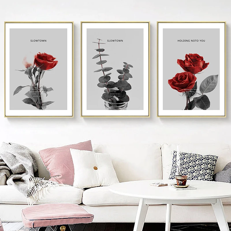 Flowers Leaves Plant Nostalgia Home Decor Nordic Canvas Painting Wall Art Red Rose Poster Living Room Picture Art Decor Painting
Flowers Leaves Plant Nostalgia Home Decor Nordic Canvas Painting Wall Art Red Rose Poster Living Room Picture Art Decor Painting