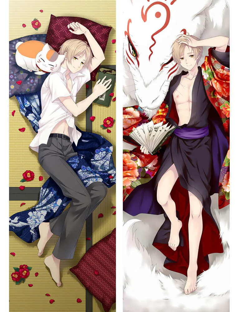 Japanese Anime Natsume's Book of Friends Natsume Takashi with Madara Pillow Cases Cover Hugging Body Dakimakura
Japanese Anime Natsume's Book of Friends Natsume Takashi with Madara Pillow Cases Cover Hugging Body Dakimakura