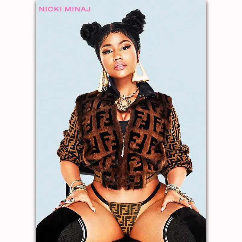 Q1737 Posters and Prints Nicki Minaj Chun Li Rap Pop Music Album Deco New 2018 Star Art Poster Canvas Painting Home Decor
Q1737 Posters and Prints Nicki Minaj Chun Li Rap Pop Music Album Deco New 2018 Star Art Poster Canvas Painting Home Decor