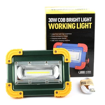 Led Floodlight Outdoor Waterproof Led Worklight COB USB Work Light 18650 Rechargeable Led Lantern for Hunting Camping Tent
Led Floodlight Outdoor Waterproof Led Worklight COB USB Work Light 18650 Rechargeable Led Lantern for Hunting Camping Tent