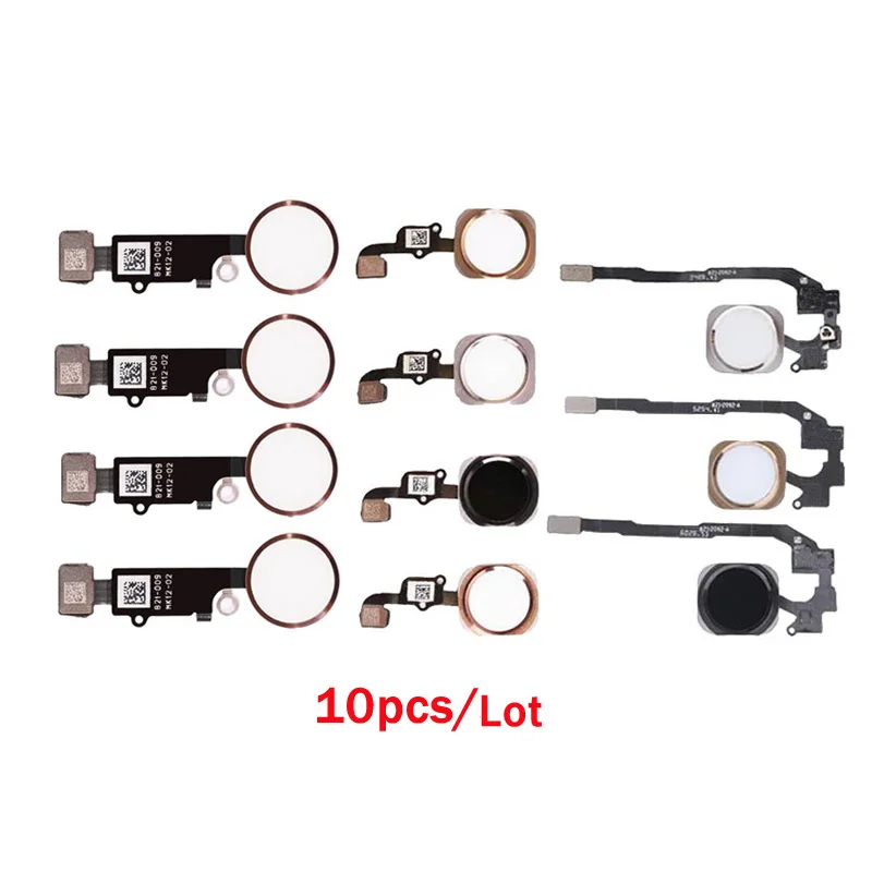 10pcs/lot Home Button Flex Cable for iPhone 6 6S 7 Plus 6SP 5S On Off Power Button KeyPad Reapir Parts
10pcs/lot Home Button Flex Cable for iPhone 6 6S 7 Plus 6SP 5S On Off Power Button KeyPad Reapir Parts