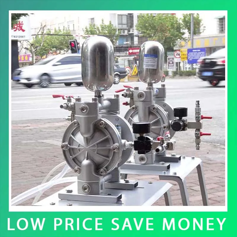 Mini Pneumatic Double Diaphragm Paint Pump Electric Ink Pump Aluminum Alloy Material Spray Paint Diaphragm Pump
Mini Pneumatic Double Diaphragm Paint Pump Electric Ink Pump Aluminum Alloy Material Spray Paint Diaphragm Pump