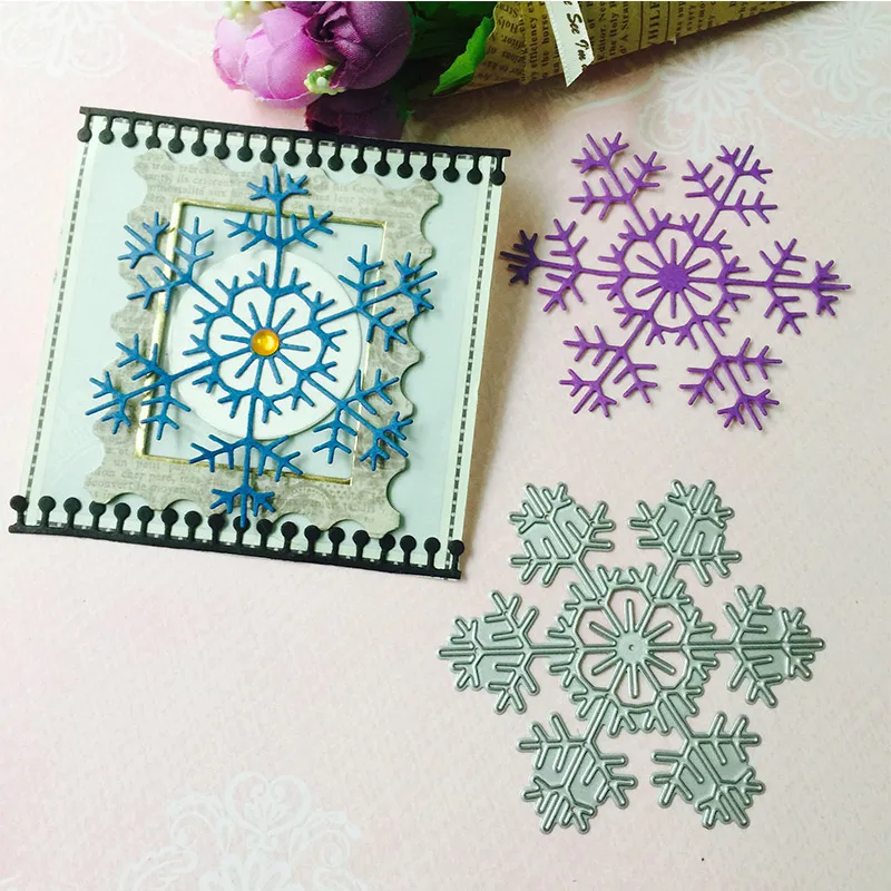 1Pcs Snowflake Metal Cutting Dies for Scrapbooking DIY Album Embossing Folder Paper Card Maker Template Decor Stencils Crafts
1Pcs Snowflake Metal Cutting Dies for Scrapbooking DIY Album Embossing Folder Paper Card Maker Template Decor Stencils Crafts