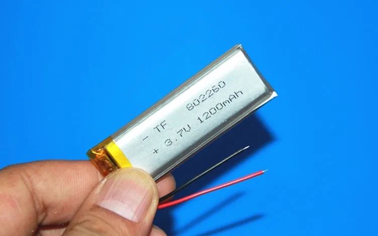 Lithium battery 3.7v 1200mAh polymer large capacity story machine and other micro devices universal rechargeable 802260 battery
Lithium battery 3.7v 1200mAh polymer large capacity story machine and other micro devices universal rechargeable 802260 battery