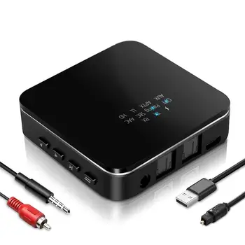 B23 Bluetooth 5.0 Adapter Bluetooth Receiver BT5.0 Transmitter Receiver 2-in-1 Adapter B23 Bluetooth Audio Adapter For Smart TV
B23 Bluetooth 5.0 Adapter Bluetooth Receiver BT5.0 Transmitter Receiver 2-in-1 Adapter B23 Bluetooth Audio Adapter For Smart TV