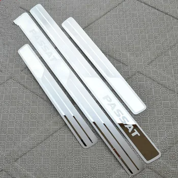 Car styling Zinc-Aluminum Alloy Door Sill Scuff Plate for Volkswagen Passat B5 B7 B6 1998-2017 Car accessories
Car styling Zinc-Aluminum Alloy Door Sill Scuff Plate for Volkswagen Passat B5 B7 B6 1998-2017 Car accessories