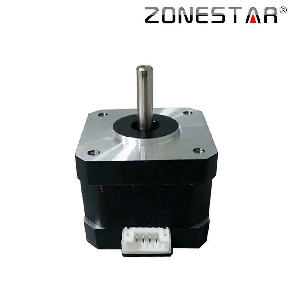 ZONESTAR Step Motor SL42STH40-1684MA-23 SL42STH40-1684MA-16 Torque: 4000g.cm Current:1.7A 1.8 degree per step 5mm shaft diamete
ZONESTAR Step Motor SL42STH40-1684MA-23 SL42STH40-1684MA-16 Torque: 4000g.cm Current:1.7A 1.8 degree per step 5mm shaft diamete