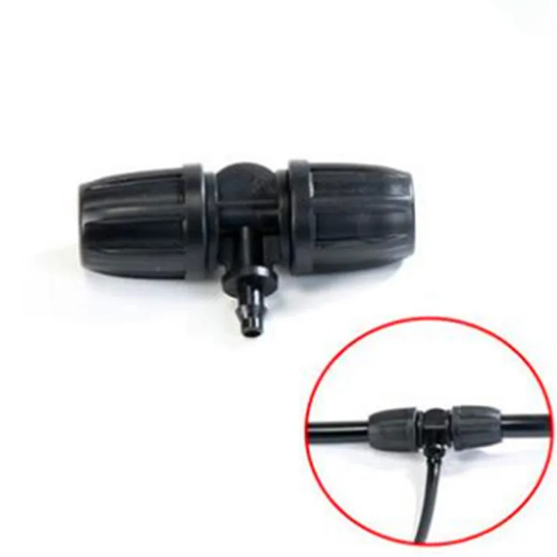 50pcs/pack 3/8" To 1/4" ReducingTee For Micro Irrigation Tubing Micro Drip Irrigator Fitting Garden and Watering Connector U112
50pcs/pack 3/8" To 1/4" ReducingTee For Micro Irrigation Tubing Micro Drip Irrigator Fitting Garden and Watering Connector U112