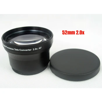 BON CREATION 52mm 2.0x TELE Telephoto Lens for Digital Camera DSLR 52 2.0 Black Camera Lens + Lens Bag + Lens Cover
BON CREATION 52mm 2.0x TELE Telephoto Lens for Digital Camera DSLR 52 2.0 Black Camera Lens + Lens Bag + Lens Cover