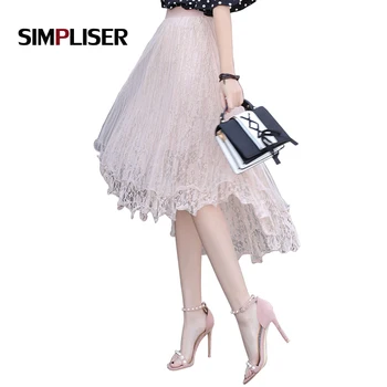 SIMPLISER 2018 Women Lace Skirt Woman Ruffles Floral Prints Pink Skirt High Elastic Waist Mesh Tulle Skirt ball gown skirts
SIMPLISER 2018 Women Lace Skirt Woman Ruffles Floral Prints Pink Skirt High Elastic Waist Mesh Tulle Skirt ball gown skirts