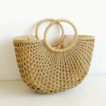Women Rattan Beach Bag Women Casual Straw Bags Straw Tote Large Wristlet Bag Travel Bohemian Ladies Handbags Bolsa De Palha
Women Rattan Beach Bag Women Casual Straw Bags Straw Tote Large Wristlet Bag Travel Bohemian Ladies Handbags Bolsa De Palha