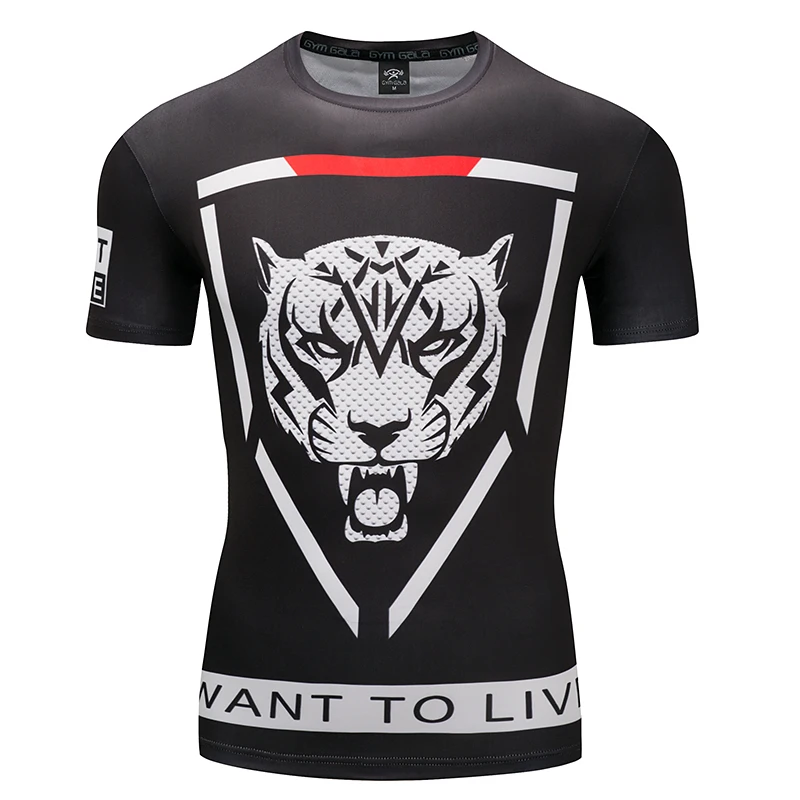 Compression Shirt for Men Rashguard MMA 3D Prints Tshirt Short Sleeve Breathable Quick Dry Workout Bodybuilding Fitness Tops
Compression Shirt for Men Rashguard MMA 3D Prints Tshirt Short Sleeve Breathable Quick Dry Workout Bodybuilding Fitness Tops