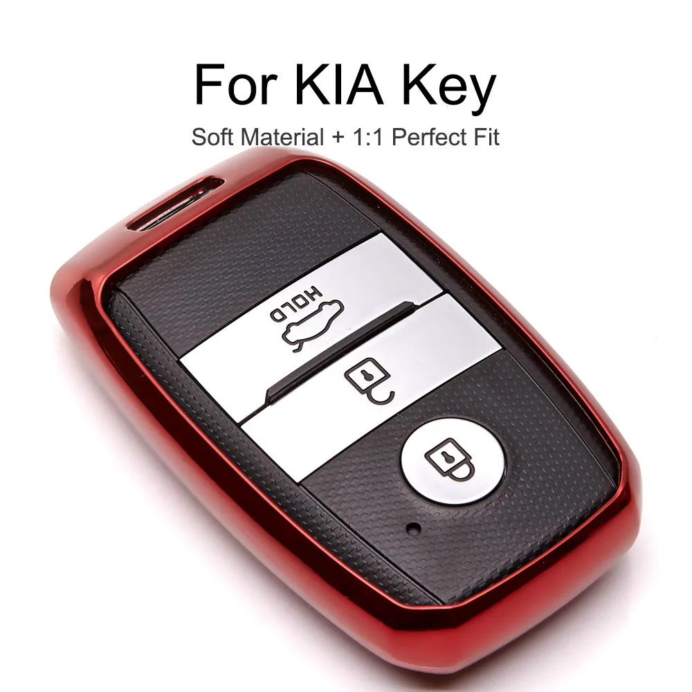 TPU Protection Car Key Case Cover Skin Shell For Kia Rio Sportage 2016 Ceed Sorento Cerato Picanto K2 K3 K5 Key Fob Chain Rings
TPU Protection Car Key Case Cover Skin Shell For Kia Rio Sportage 2016 Ceed Sorento Cerato Picanto K2 K3 K5 Key Fob Chain Rings