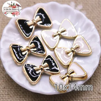 50pcs 10x14mm bow delicate white/black Buttons Home Garden Crafts Cabochon Scrapbooking DIY Accessories
50pcs 10x14mm bow delicate white/black Buttons Home Garden Crafts Cabochon Scrapbooking DIY Accessories