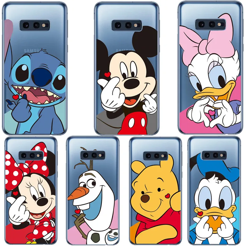 Mickey Minnie Disneys Daisy Duck stitch Winnie pooh Case For Samsung Galaxy S6 S7 Edge S8 S9 Plus S10 S10Lite S10 Plus Note 9
Mickey Minnie Disneys Daisy Duck stitch Winnie pooh Case For Samsung Galaxy S6 S7 Edge S8 S9 Plus S10 S10Lite S10 Plus Note 9