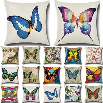 1 Pcs Butterfly Pattern Cotton Linen Throw Pillow Cushion Cover Seat Car Home Sofa Bed Decorative Pillowcase funda cojin 40204
1 Pcs Butterfly Pattern Cotton Linen Throw Pillow Cushion Cover Seat Car Home Sofa Bed Decorative Pillowcase funda cojin 40204