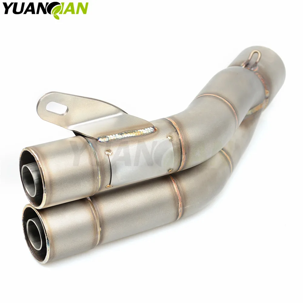 35-51mm Universal Motorcycle Double Exhaust Muffler Pipe For Kawasaki z800 z1000 Yamaha TMAX-500 tmax-530 250 390
35-51mm Universal Motorcycle Double Exhaust Muffler Pipe For Kawasaki z800 z1000 Yamaha TMAX-500 tmax-530 250 390