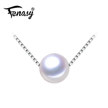 FENASY round pearl classic necklaces High Quality Pearl Pendant For Girl 925 Silver jewelry 6-10MM Natural Pearl Choker Necklace
FENASY round pearl classic necklaces High Quality Pearl Pendant For Girl 925 Silver jewelry 6-10MM Natural Pearl Choker Necklace