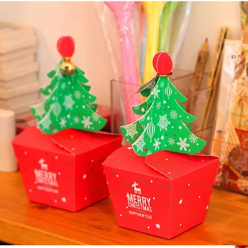 50pcs 2 sizes Christmas Decoration Christmas tree Candy box paper boxes apple Gift box Favor Box With Wedding Red
50pcs 2 sizes Christmas Decoration Christmas tree Candy box paper boxes apple Gift box Favor Box With Wedding Red