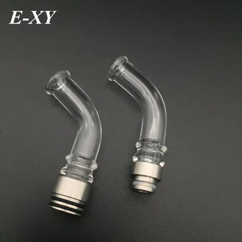 E-XY 510/810 Glass Long Drip Tip Pyrex Glass Stainless Core Bend Mouthpiece for RDA RBA
E-XY 510/810 Glass Long Drip Tip Pyrex Glass Stainless Core Bend Mouthpiece for RDA RBA