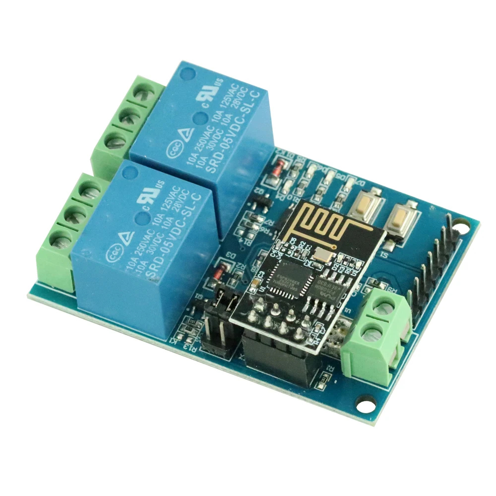 5V WIFI Relay Module ESP8266 IOT APP Remote Controller 2-Channel For Smart Home mobile Phone Automation Board Dual WiFi Module
5V WIFI Relay Module ESP8266 IOT APP Remote Controller 2-Channel For Smart Home mobile Phone Automation Board Dual WiFi Module