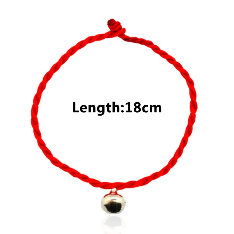 Hot Sale 1pc Red Jingle Bell Bracelets Rope Chain Weave Handmade Kids Couple Unisex Simple Lucky Gifts
Hot Sale 1pc Red Jingle Bell Bracelets Rope Chain Weave Handmade Kids Couple Unisex Simple Lucky Gifts
