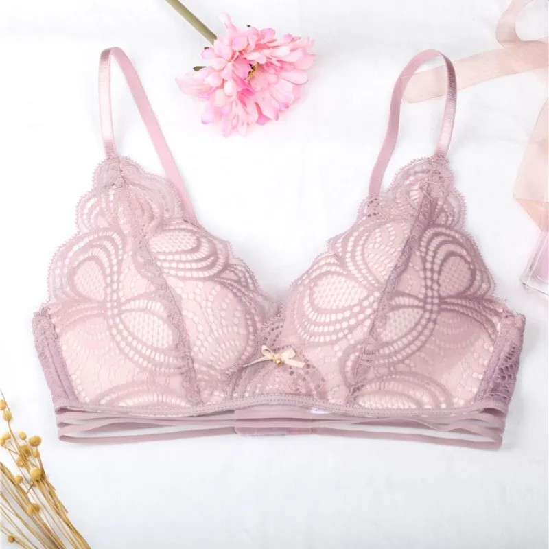 2019 Sexy Bra Intimates Women's Bralette Floral Lace Brassiere Lingerie Thin Bra Underwear Tops
2019 Sexy Bra Intimates Women's Bralette Floral Lace Brassiere Lingerie Thin Bra Underwear Tops