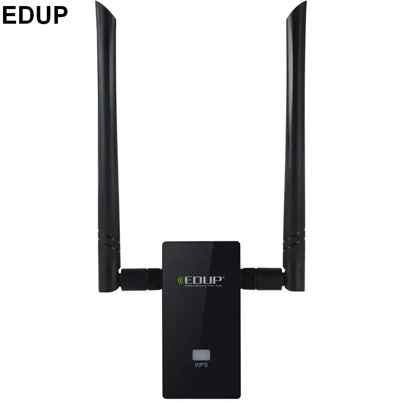 EDUP USB 3.0 Dual Band 2.4GHz/5GHz 1200Mbps Wireless adapter Network Wifi Card with Two Atennas
EDUP USB 3.0 Dual Band 2.4GHz/5GHz 1200Mbps Wireless adapter Network Wifi Card with Two Atennas