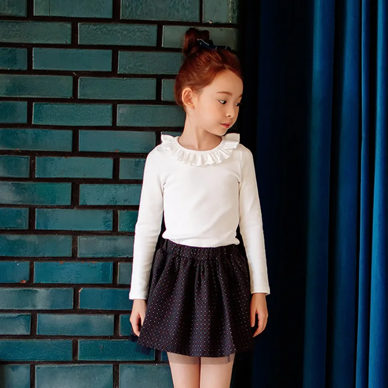 Kids Girls T Shirts Long Sleeves Cotton Top White Ruffle Blouse Girls Autumn Clothes Toddler Girls Blouses
Kids Girls T Shirts Long Sleeves Cotton Top White Ruffle Blouse Girls Autumn Clothes Toddler Girls Blouses